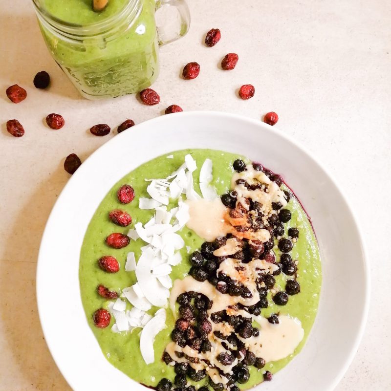 Green Power Smoothie- Bowl