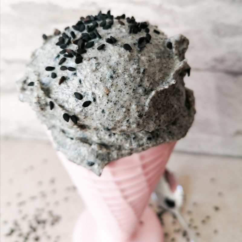 schwarze Sesam Nicecream